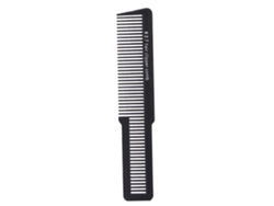Pente De Corte Profissional Para Cabeleireiro Com Dentes Antiderrapantes Para Tosa De Cabelo (preto)