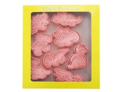Pequeñas formas de pastel de plástico - dinosaurios - 8 piezas NORTHIX