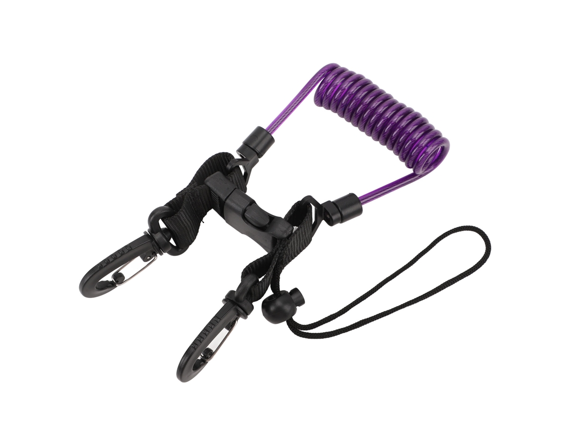 Cordão Para Câmera Mergulho Com Fivela De Liberação Rápida E Aço Inoxidável