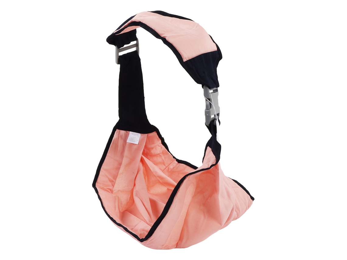 Portabebês Ergonômico Para Amamentação Mãos Livres Carga 20kg Rosa