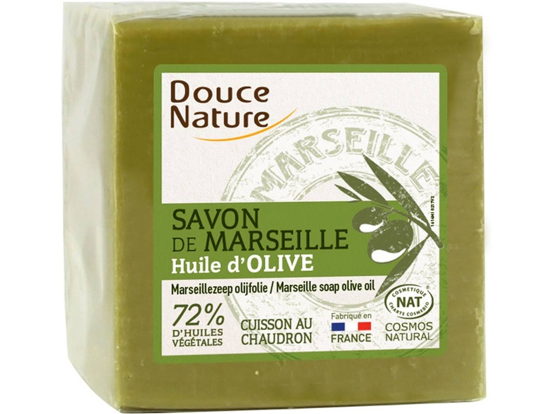 Jabón DOUCE NATURE Verde de Marsella (100 g)