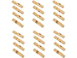 Juego De 30 Bisagras Cilíndricas Ocultas De Cobre De 5x22 Mm Para Joyeros Y Muebles.