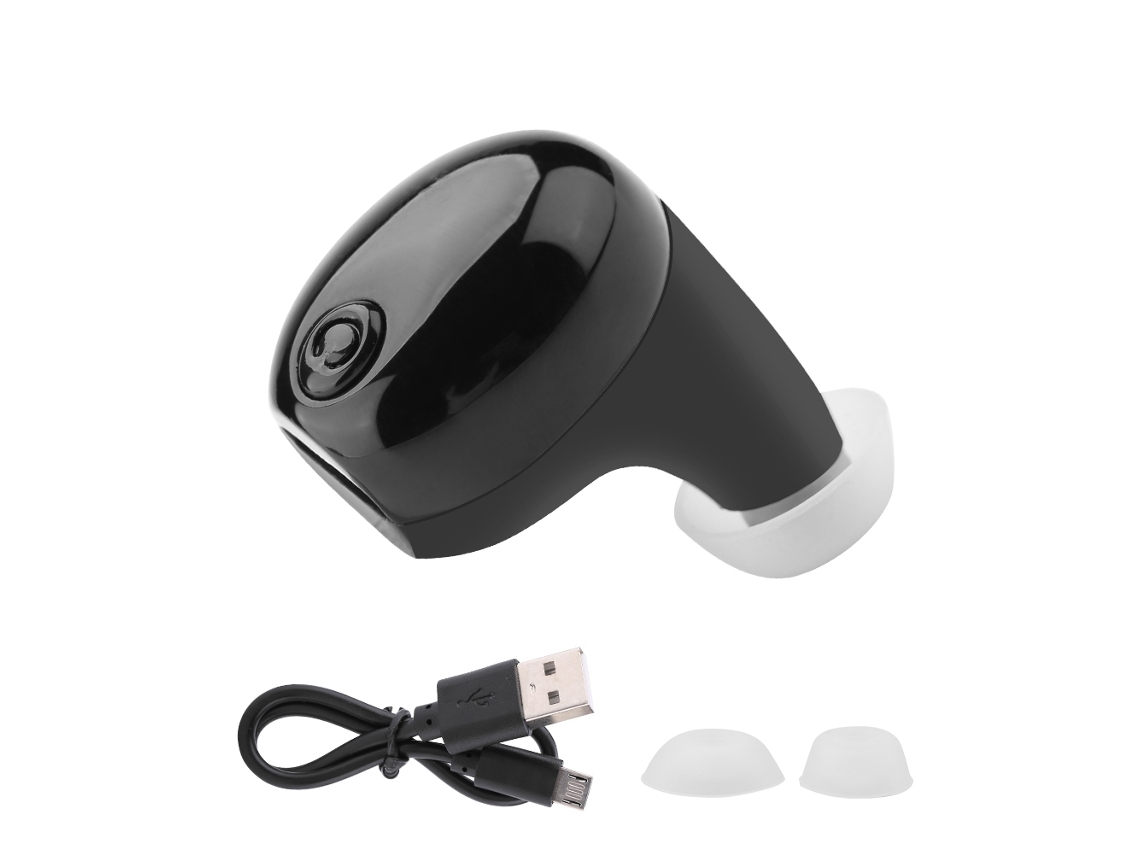 Auriculares Bluetooth (deportivos Invisibles Mini Inalámbricos) Nuevos Auriculares Estéreo Intrauditivos Ultra Pequeños Rst-01
