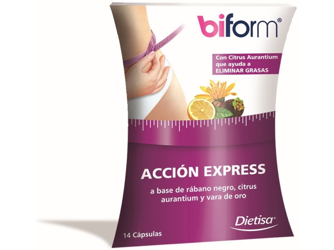 Complemento Alimentar DIETISA Biform Accion 7 Dias (14 Cápsulas)