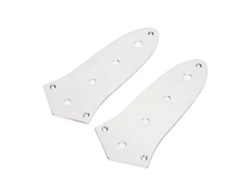 2 placas de control de potenciómetro de bajo volumen, de metal (repuesto)