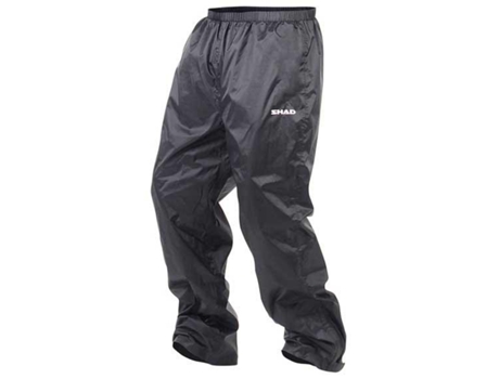 Pantalones para Hombre SHAD Rain Negro para Motociclismo (S)