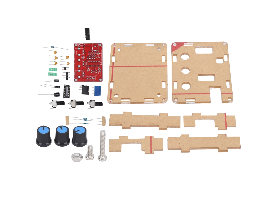 Kit Generador De Señales Xr2206 Para Proyectos De Bricolaje: Onda Sinusoidal, Onda Cuadrada Y Onda Triangular De Alta Precisión, De 1 Hz A 1 Mhz.