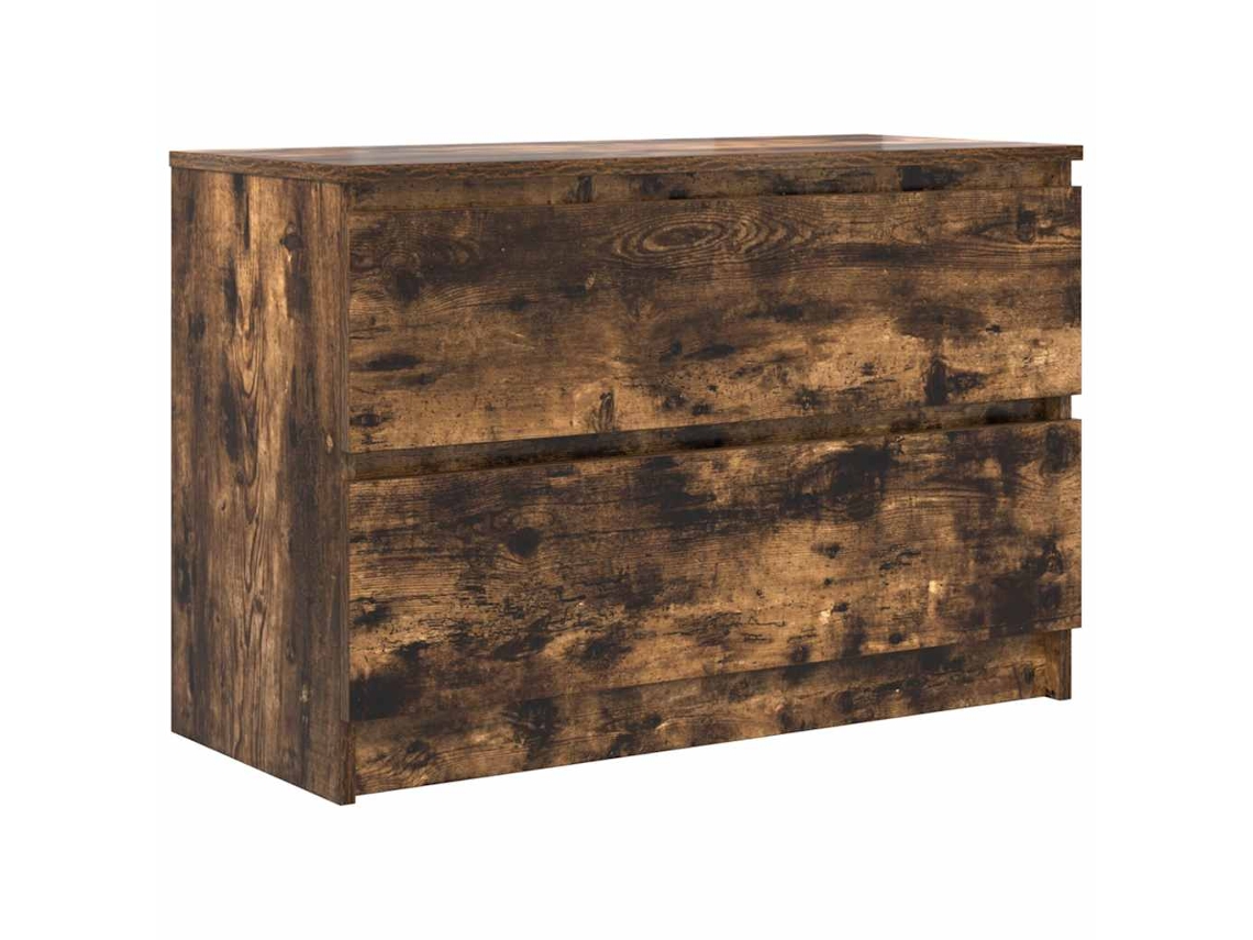 Maison Exclusive - Mueble De Tv De Roble Ahumado 80x35x54 Cm Madera De Ingeniería