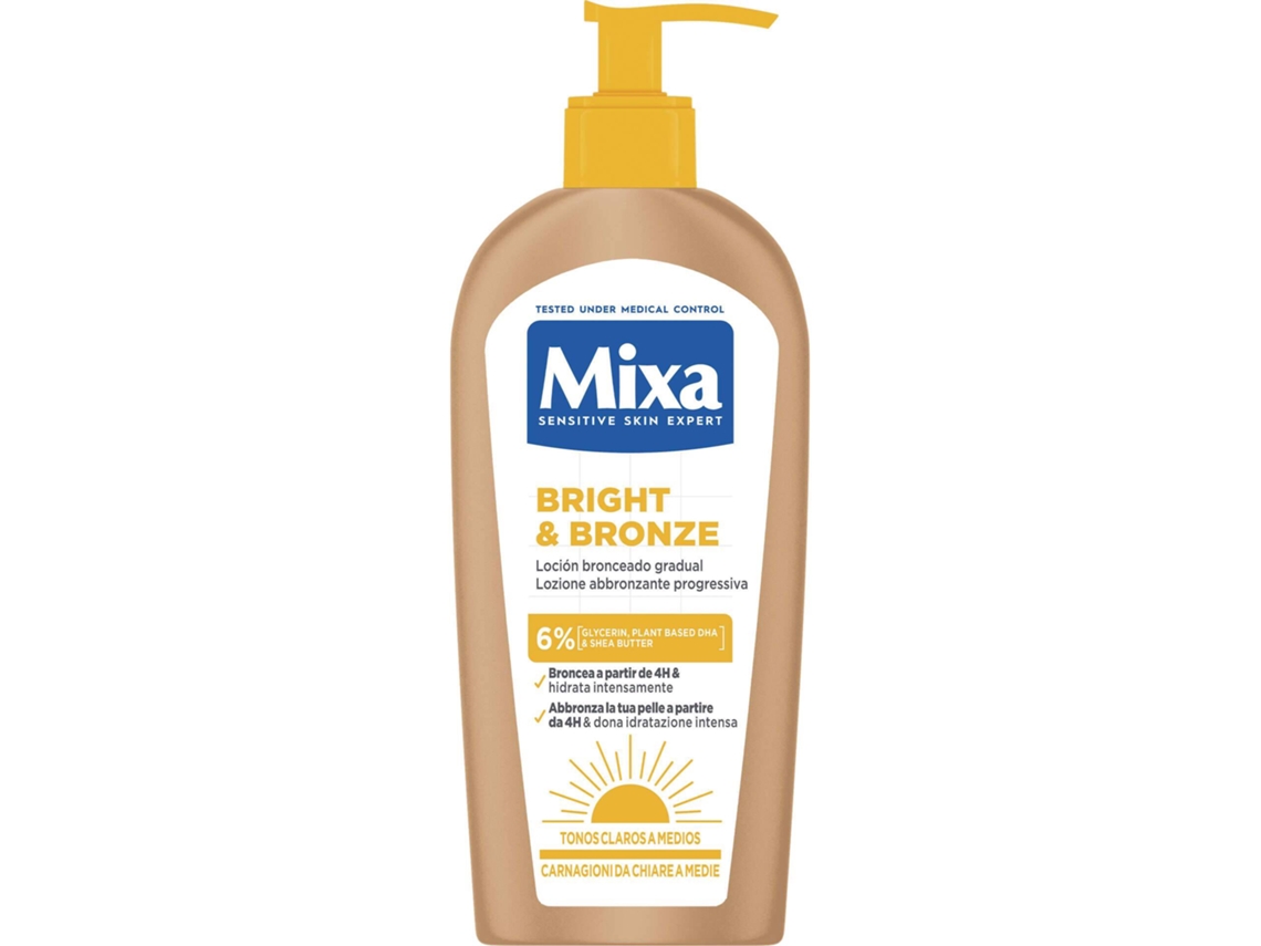Loción corporal Brightbronze MIXA