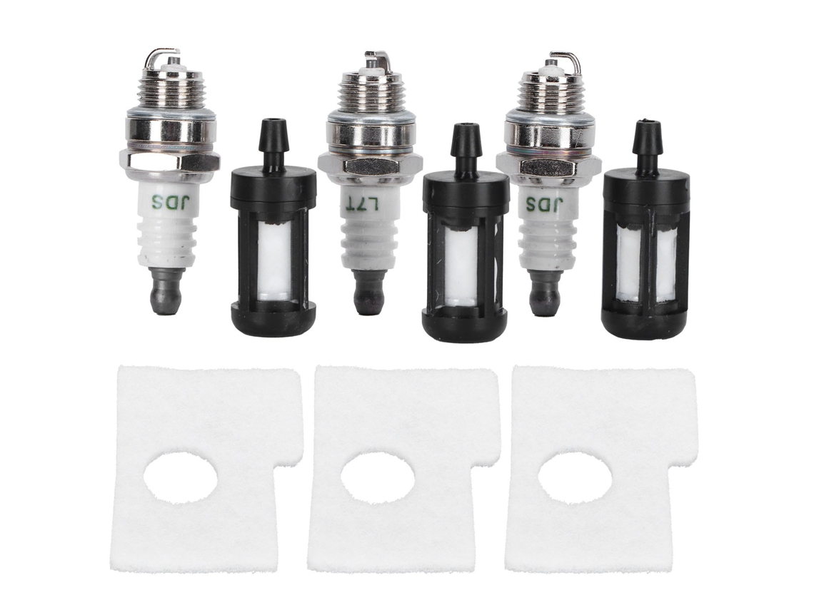 Kit de filtro de aire y bujía para motosierras Stihl MS180 y MS170