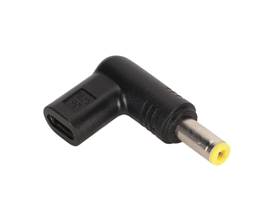 Adaptador De Hembra Type-c A 5.5*2.5mm Compatible Con Carga Rápida Pd De 100w Y Conversión De Alta Eficiencia
