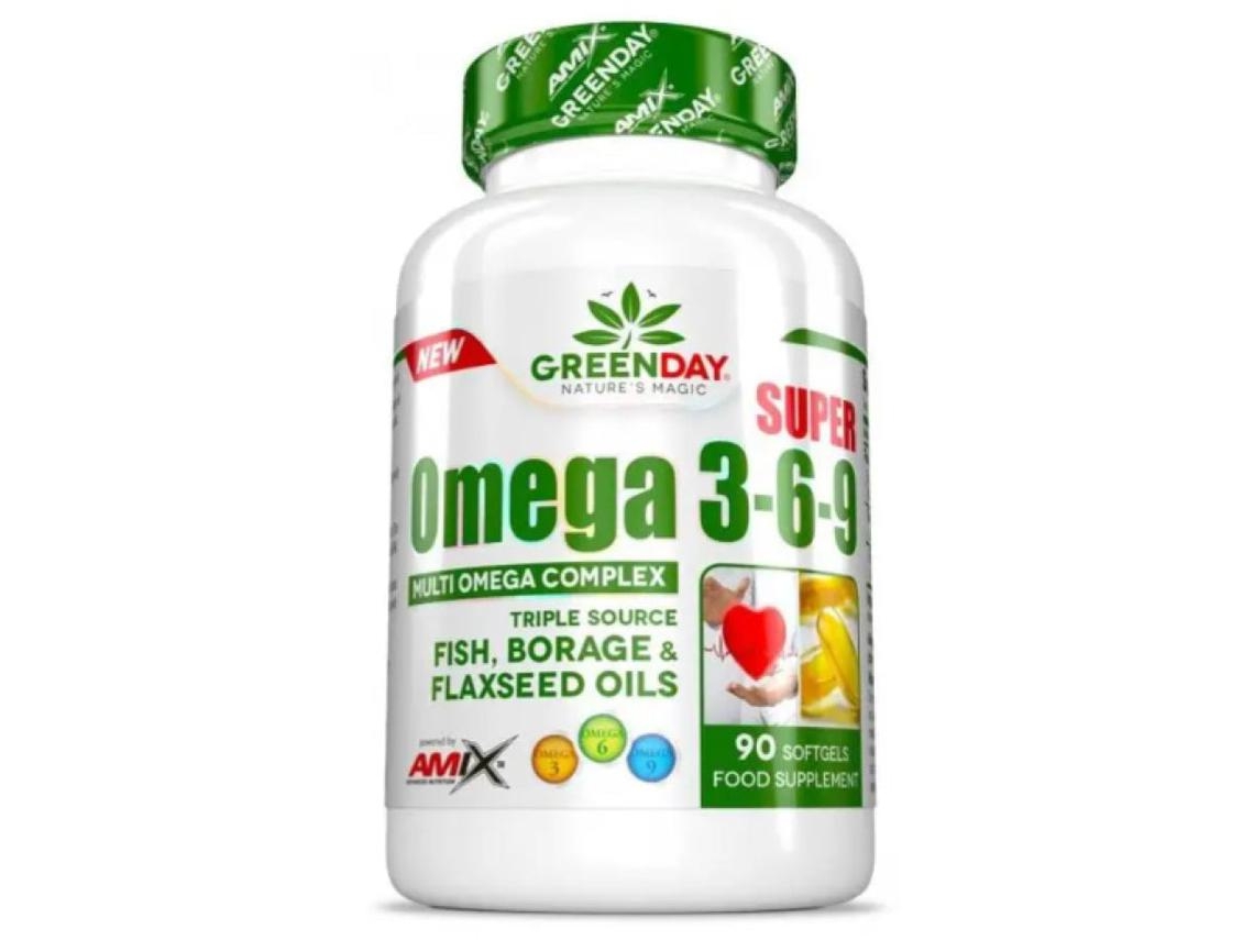 Greenday Super Omega 3-6-9 90 Caps
