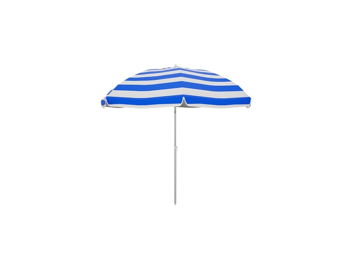 Sombrilla Marbueno Azul Oscuro 240cm para Jardín y Playa - Marbueno Verano