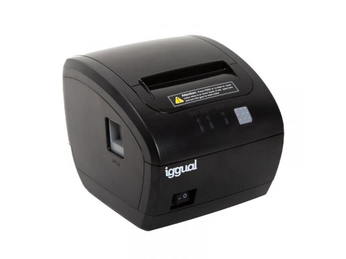 IGGUAL Impresora térmica TP EASY 80 USBRJ11 negra