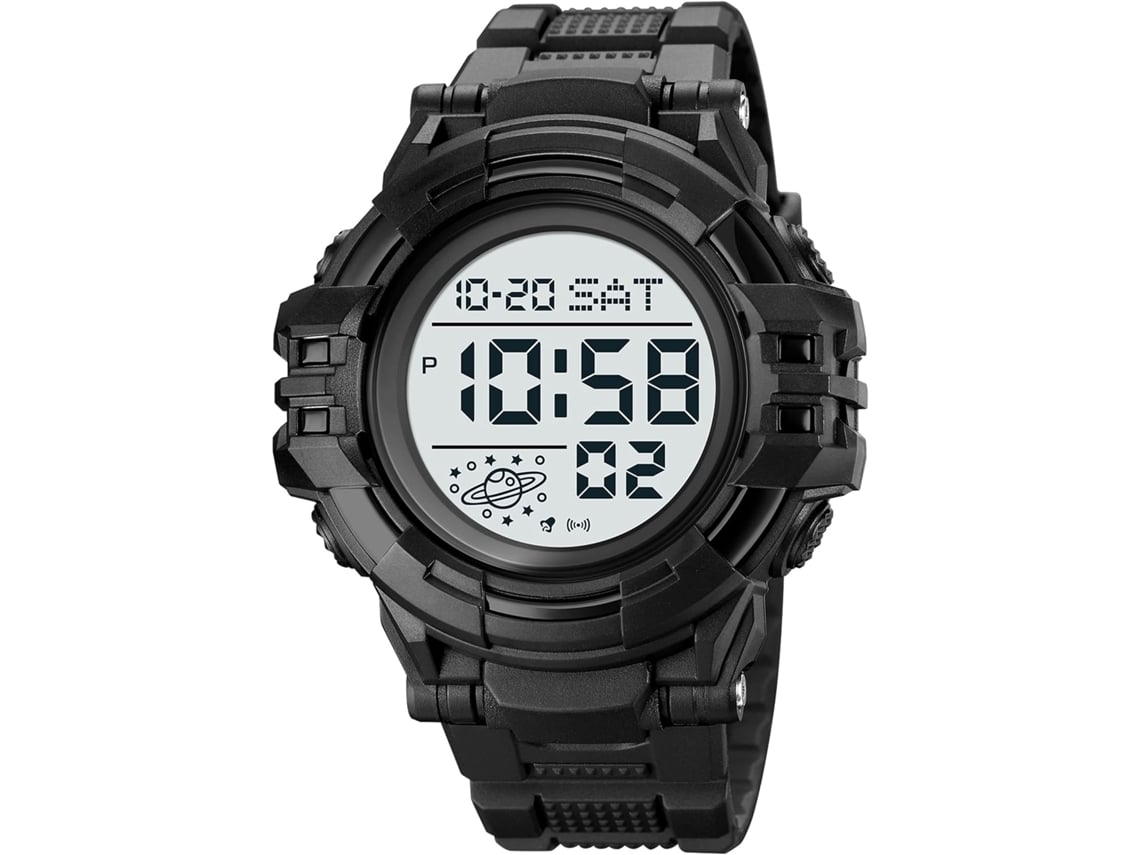 Reloj De Pulso Digital Deportivo Multifuncional Militar Impermeable Para Hombre Con Mostrador Yuysan