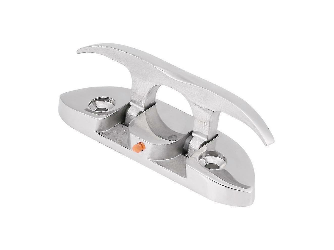 Clavo Plegable De Acero Inoxidable Para Amarre De Bote Kayak Y Muelle Seguro Instalación Sencilla 118mm Plata 1 Unidad