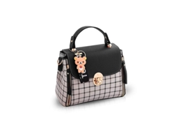 2026-bolso Cruzado Mujer Bonito De Cuero Pu Con Flap Diseño De Celda Bolsa Messenger Negro