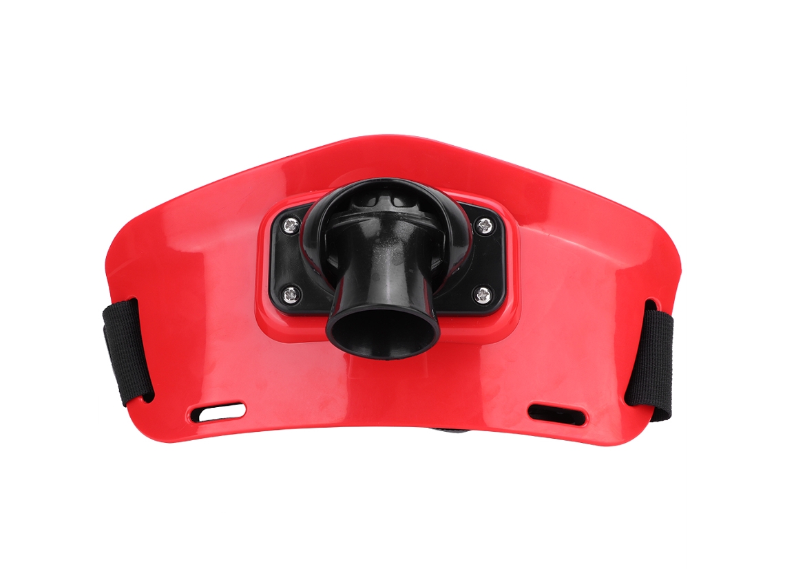 Cinturón De Pesca Giratorio Con Abs, Protector De Barco Ajustable Con Soporte Para Caña De Pescar - Rojo