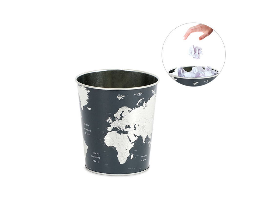 Papelera Globe lata BALVI