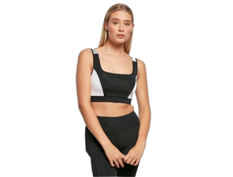 Sujetador Deportivo para Mujer URBAN CLASSICS (L - Negro)