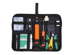 Kit de herramientas profesionales portátiles para cableado de red YGP310 DC 9V con detección de cables