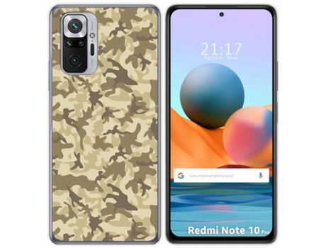 Carcasa Xiaomi Redmi Note 10 Pro TUMUNDOSMARTPHONE Dibujos Multicolor