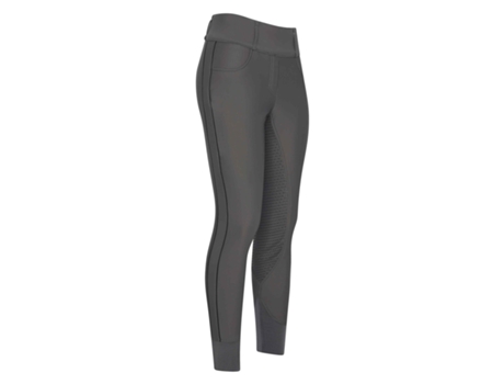 Leggings de Mujer para Equitación HV POLO Mallas Full Grip Gris (34)