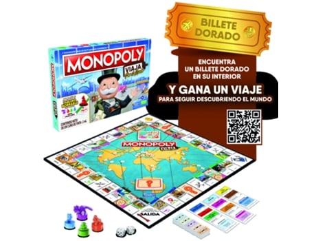 Monopoly MONOPOLY Travel World Tour (8 anos Español)