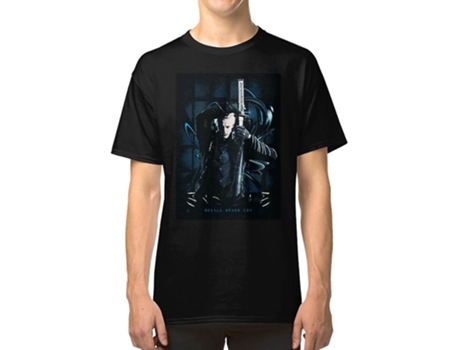 Camiseta ROCKINSTONE Devils Never CRY2 Algodón para Hombre (S)