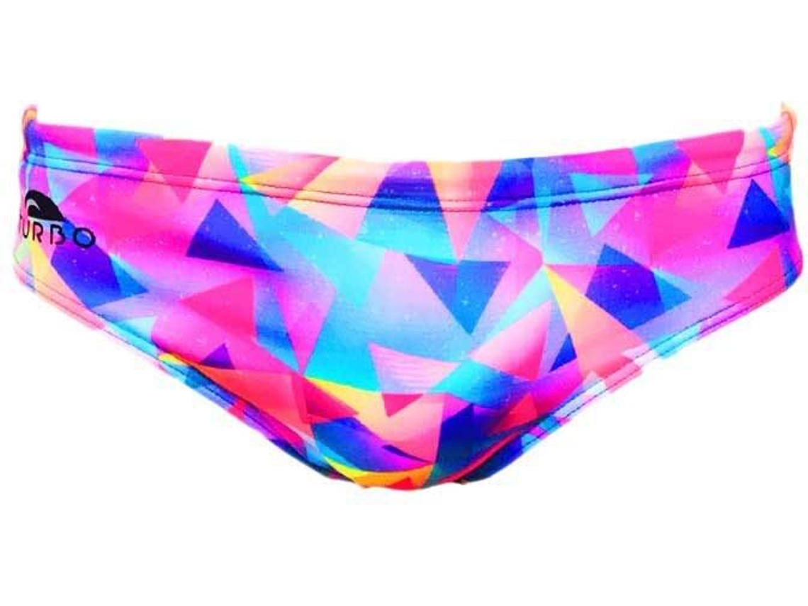 Calzoncillos para Hombre TURBO Geo Galaxy Rosa para Natacion (S)