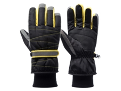 Guantes de esquí de invierno impermeables, resistentes al viento, con pantalla táctil y protección contra el frío, con terciopelo de algodón.