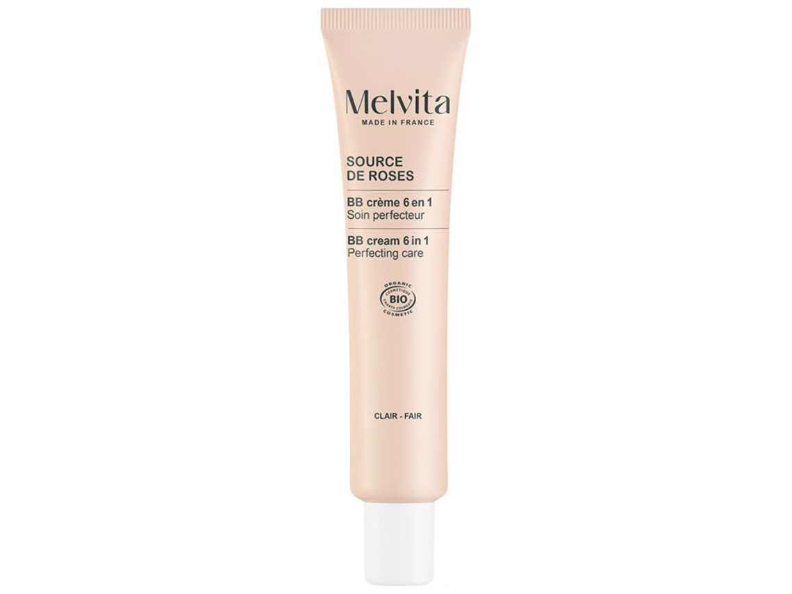 Bb Crema Melvita Fuente De Rosas Claro 40ml Todos Los Tipos De Piel