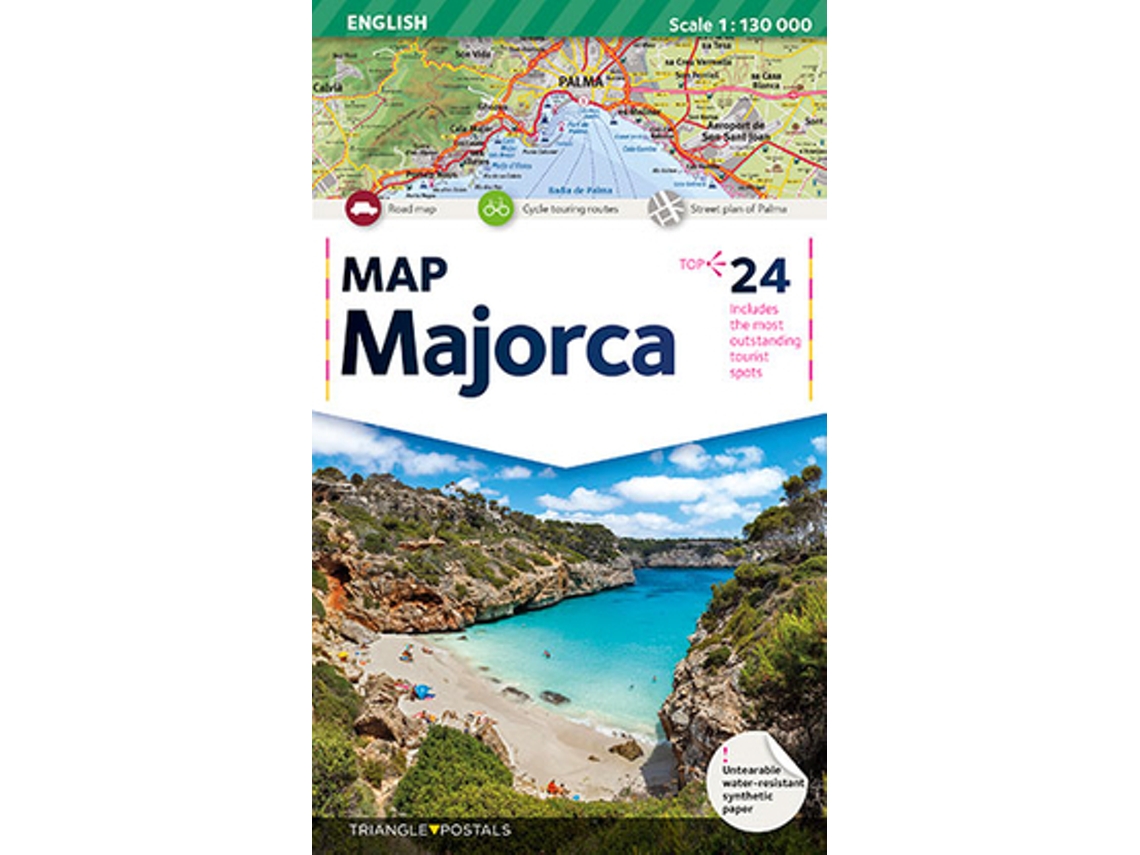 Libro Mallorca, Map de A.A.V.V. (Inglés)