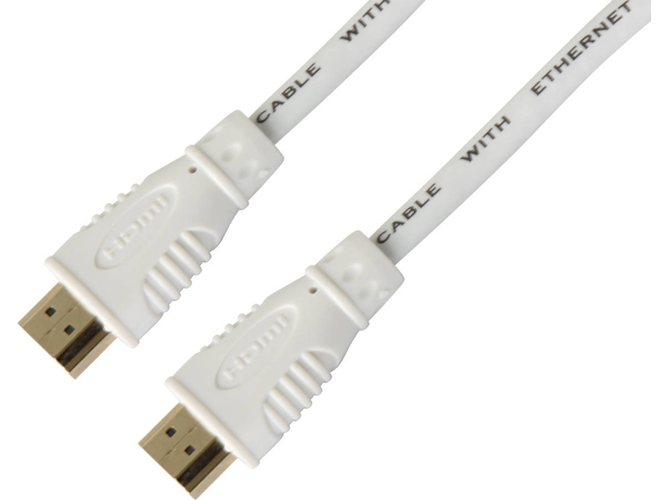 Cable HDMI TECHLY (HDMI - HDMI - 3 m - Blanco)