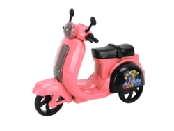 Ats-juguete Moto Eléctrica Educativa Con Sonido Luz Música Modelo Simulación Para Niños Niñas Rojo
