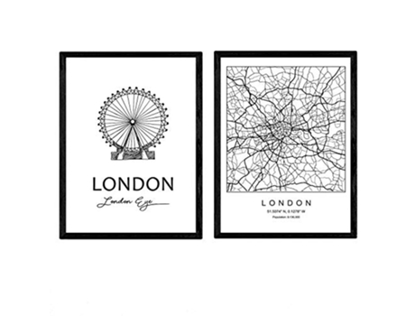 Pack de Poster NACNIC Londres (A3)
