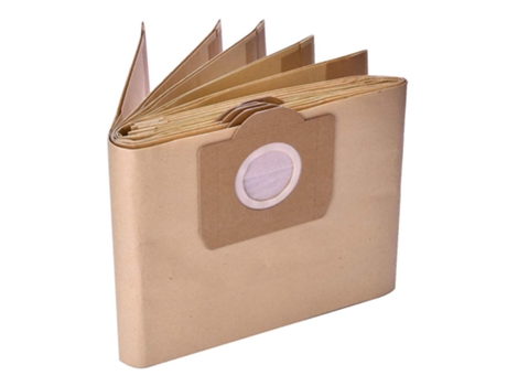 Pacote com 10 sacos de filtro para pó para aspirador de pó úmido e seco karcher wd3 wd3p