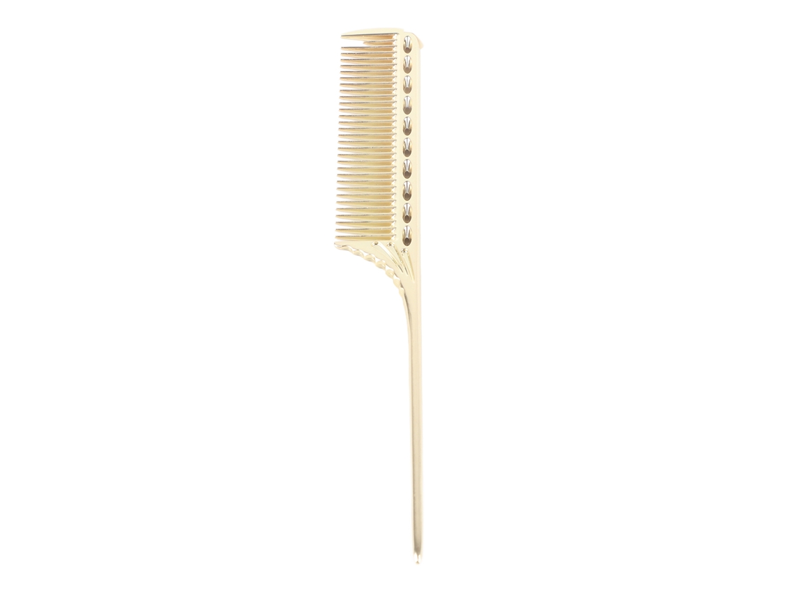 MEOIRUERY Pelo de Metal de Aluminio Profesional para Cabello, Peine Estilizador para Hombres y Mujeres, Peine de Cola de Rata