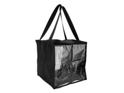 Bolsa De Almacenamiento Para Discos Oxford De 12 Pulgadas Con Cremallera Metálica, Capacidad Para 50 Discos.