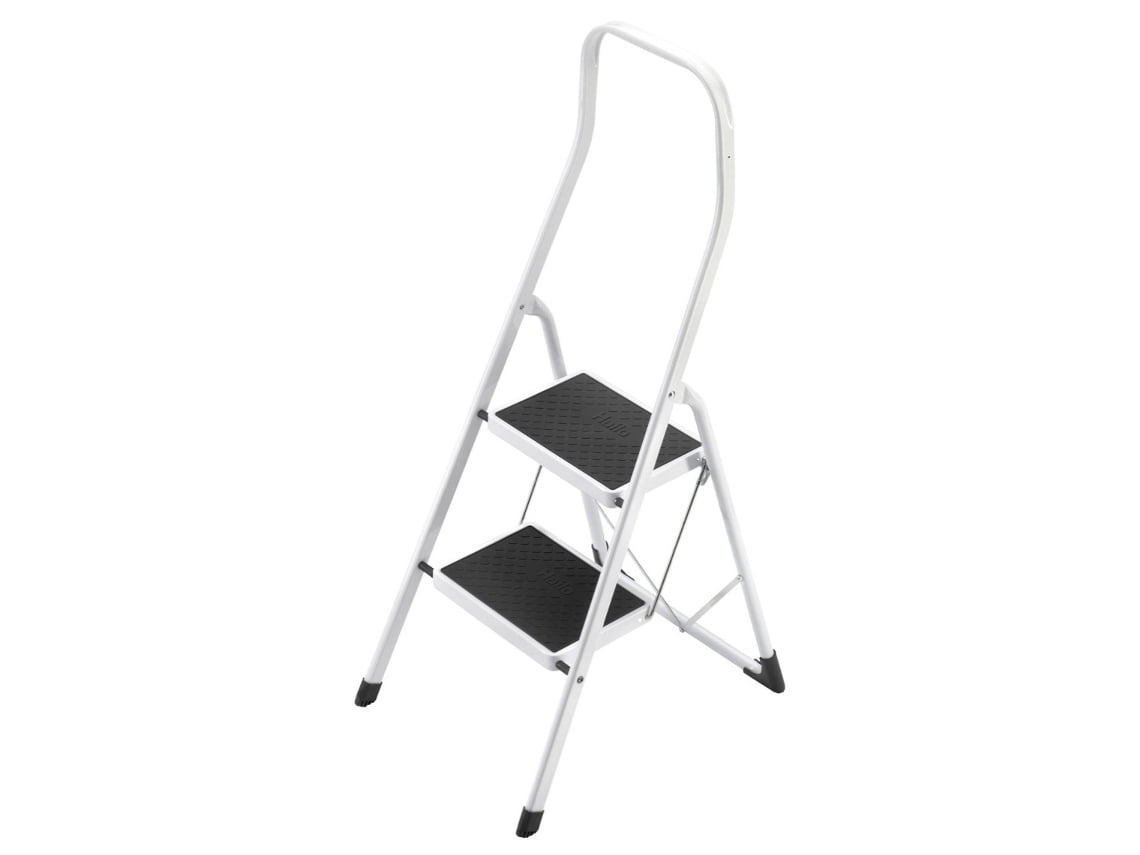Hailo-4313-001-Taburete de acero Safety (3 peldaños)
