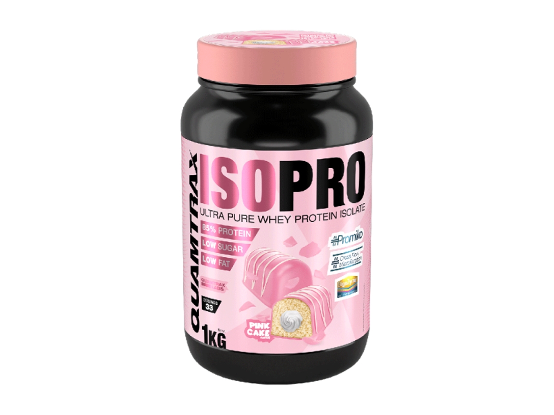 Isopro Cfm - 1kg Pantera Rosa - Pastelito De Fresa Quamtrax