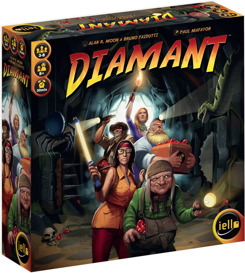 Juego de Mesa IELLO Diamant (Edad Mínima: 8 -Dificultad: Baja)