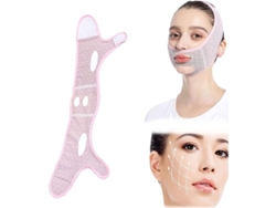 Mascarilla Facial Reutilizable De Doble Línea En V Para Reducir La Barba Y Moldear El Rostro.