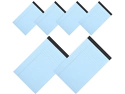 Paquete De 6 Blocs De Notas Rayados, Cuadernos De Bolsillo Desmontables Para El Trabajo Y El Uso Personal.