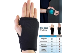 Luva de gel reutilizável para punção com terapia de gel frio para alívio da dor em casos de artrite e outras dores.