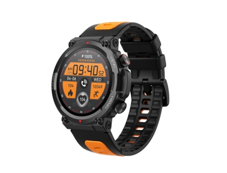 Smartwatch S56T Frecuencia cardíaca/oxígeno en sangre/monitoreo del sueño Llamada Bluetooth impermeable al aire libre (negro)