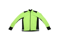 Chaqueta De Ciclismo Impermeable Y Antiviento Para Invierno Con Manga Larga, Chaleco Térmico Para Hombre Y Mujer Amarillo Xxl