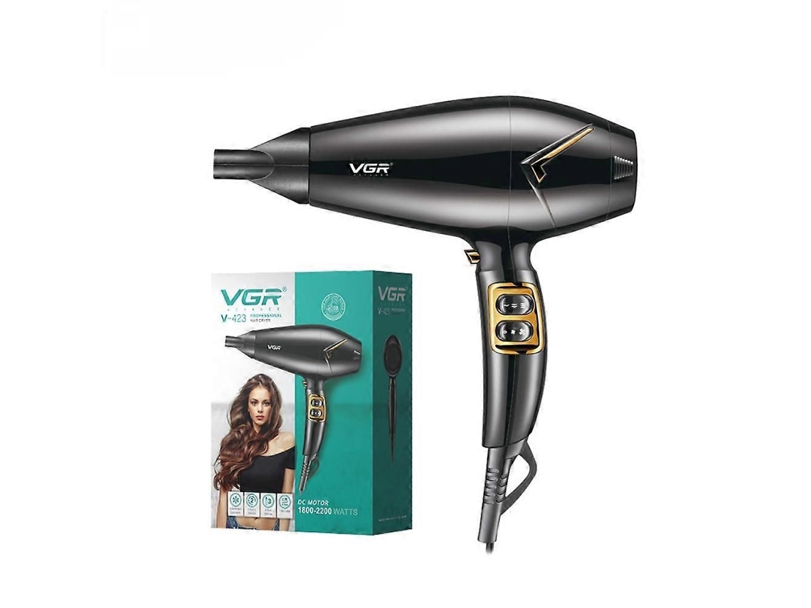 Secador de pelo con cable GOKOCO VGR, profesional, con ajuste de temperatura (fría y caliente), para barberías, salones de belleza y uso doméstico.