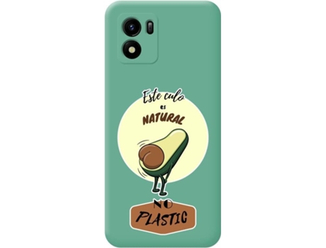 Carcasa para Vivo Y01 TUMUNDOSMARTPHONE Silicona Líquida Dibujos Verde