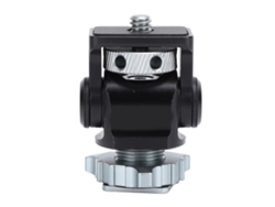 Adaptador De Zapata Fría Ajustable Para Pantalla Ptz Con Soporte De 360° Para Cámaras Dslr F5, F570 Y F7.